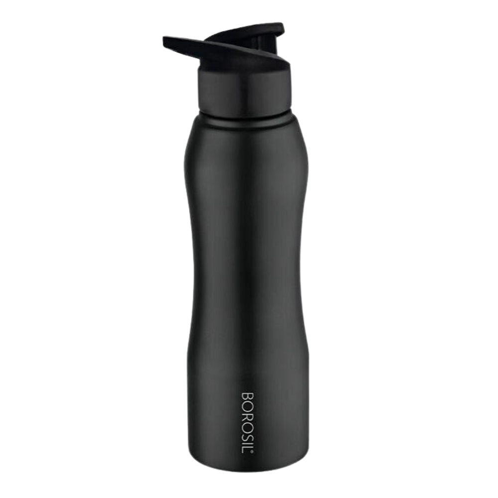 Borosil Grip n Sip Steel Bottle - Personalizable