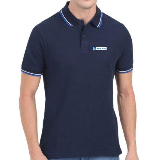 M&S Navy Blue Polo T-shirt